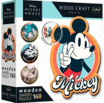 Pusle Trefl Wood Craft Mickey Mouse, 160 tk