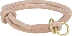 Kaelarihm koertele Trixie Soft Rope, roosa v./heleroosa v., 400 mm x 10 mm, S/M