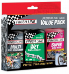 Jalgrattaketi hoolduskomplekt Finish Line Value Pack Wet, 360 ml