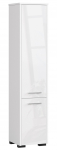 Eraldi seisev vannitoakapp Akord Fin 30 2D, valge v., 30 cm x 30 cm x 140 cm