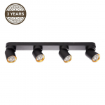 KOHTVALGUSTI DOMOLETTI TUNIS 4XGU10 60CM MUST