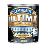 Emailv&auml;rv, korrosioonivastane metallkonstruktsioonidele Hammerite Ultima Smooth, l&auml;ikiv, 0.7 l, valge