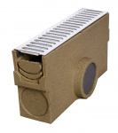 Kanalirenn Stora Drain Home; Self A15, 50 cm, pol&uuml;meerbetoon/tsingitud teras