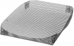 Grilli k&uuml;psetusn&otilde;u Mustang 230232, 31 cm x 21 cm x 3.6 cm