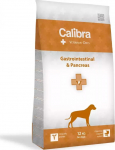 Kuiv koeratoit Calibra Veterinary Diets Gastro and Pancrea, riis/munad/l&otilde;he, 12 kg