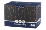 J&otilde;ulutuled Finnlumor, 12 m, soe valge v., 600 LED, L&auml;bipaistev v./Valge v.