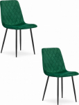 Toolide komplekt Leobert Turin, must v./roheline v., 53 cm x 44.5 cm x 88.5 cm, 2 tk