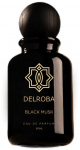 Parf&uuml;&uuml;mvesi Delroba Black Musk, 100 ml