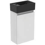 Seina vannitoakapp Ideal Standard Eurovit, valge v., 21 cm x 37 cm x 67 cm