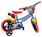 Laste jalgratas, laste Dino Bikes Superman BOTTARI.612L-SM, sinine/punane/kollane, 12"