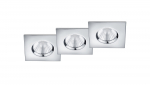 Valgusti s&uuml;vistatav Trio Zagros TL650610306, 3000&deg;K, LED, kroom, 3 tk x 16.5 W