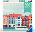 Pusle Ravensburger Moment City Kopenhagen, 39 cm x 27 cm, 300 tk, mitmev&auml;rviline