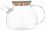 Teekann koos kurnaga Homla Saffron, 1 l, l&auml;bipaistev v.