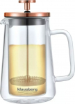 Kohvikann French Press Klausberg KB-7723, 0.35 l, l&auml;bipaistev v./vask v.