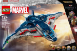 Konstruktor LEGO&reg; Marvel Tasujad: Ultroni ajastu Quinjet 76325, 1131 tk