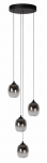 Valgusti lagi Lucide Tamino 74419/20/30, LED, 3000 &deg;K, 4 x 5.2 W, h&otilde;be v./must v.