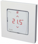 Termostaat Danfoss Icon2, seinakinnitus, valge v., 8 cm, 5 - 35 &deg;C