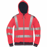 Džemper meeste Cerva Knoxfield HVPS, punane v., L suurus