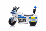 Laste elektriline mootorratas Police, sinine v./valge v.
