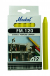 Kriit, komplekt Markal, kollane v., 12 tk