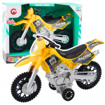M&auml;ngumootorratas Lean Toys Off Road Autobike, kollane