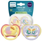 Luttide komplekt Philips Avent Ultra Air, 0 kuud, kollane v./violetne v.