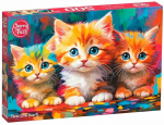 Pusle CherryPazzi Three Little Hearts, 34.5 cm x 50 cm, 500 tk, mitmev&auml;rviline
