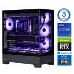 Statsionaarne arvuti Intop i9-14900KF, DDR5 64 GB, SSD+HDD 1 TB 2 TB, Nvidia GeForce RTX 5070 12 GB GDDR7, Windows 11