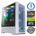 Statsionaarne arvuti Intop AMD Ryzen 5 5500, DDR4 16 GB, SSD 500 GB, Nvidia GeForce RTX3050 6 GB GDDR6