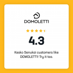 Aiam&ouml;&ouml;bli komplekt Domoletti, pruun v., 5 istekohta