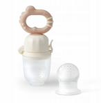 Turvalise toitmise seade BabyOno Be Active Dino, 6+ kuud, silikoon/pol&uuml;prop&uuml;leen (pp), pruun v.