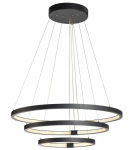 Valgusti rippuv SLV One Triple Dali, LED, 3000 - 4000 &deg;K, 3 x 64 W, must v.