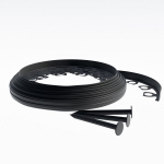 Muru&auml;&auml;ris 67806, 1000 cm x 4 cm, must v.