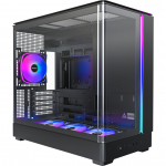 Arvuti korpus Montech KING 15 PRO, must v.