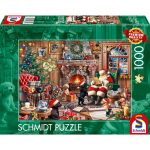 Pusle Schmidt Cozy Christmas 58872, 49.3 cm x 69.3 cm, 1000 tk, mitmev&auml;rviline