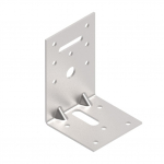 Kinnitusnurk Arras, 90 mm x 60 mm x 60 mm x 2 mm, tugevdatud
