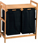 Pesukorv Kesper 19487, 80 l, pruun v./must v., 64 cm x 33 cm