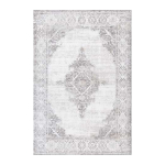 Vaip sise Home4you Salamanca 1, valge v./hall v., 285 cm x 200 cm
