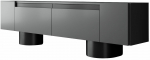 TV-kapp Kalune Design Bohem, antratsiit v./must v., 30 cm x 180 cm x 50 cm