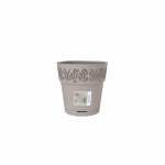 Lillepott Stefanplast Gaia 2188312, plastik, &Oslash; 15 cm, helehall v.