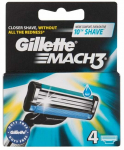 Raseerimispea Gillette Match 3, 4 tk