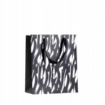 Kinkekott Homla Cymka 769030, 10 cm x 23 cm x 19 cm, valge v./must v.