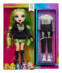 Nukk aksessuaaridega Rainbow High Style Icons Jade Hunter, 28 cm, must v.