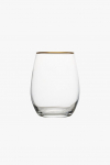 Klaaside komplekt Hermia PB-420725, klaas, 0.57 l, 6 tk, kuld v.