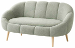 Diivan Hanah Home Lida, roheline v., 50 x 130 cm x 105 cm