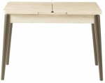 S&ouml;&ouml;gilaud pikendatav Kalune Design Vista 971, travertine v./light mocha v., 110 - 140 cm x 64 cm x 75 cm