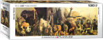 Pusle Eurographics Haruo Takino Noahs Ark, 32 cm x 96 cm, 1000 tk, mitmev&auml;rviline