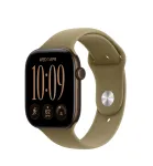Nutikell Apple Watch Series 12 GPS + Cellular 46mm MJGD4ET/A, dark bronze alumiiniumist korpus koos olive sportrihmaga - S/M