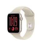 Nutikell Apple Watch SE 3 GPS + Cellular 44mm MJLL4ET/A, starlight alumiiniumist korpus koos sand sportrihmaga - S/M