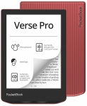 E-raamatu luger Pocketbook Verse Pro PB634-3-WW, 16 GB, punane v., 6"